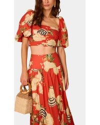 dress to - Lya Puff Sleeves Top - Lyst
