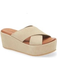 Cordani - Bella Platform Wedge Slide Sandal - Lyst