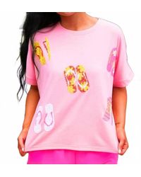 Jess Lea - Set Sail Sequin Patch Top - Lyst
