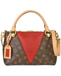 Louis Vuitton - Tote V Canvas Handbag (pre-owned) - Lyst