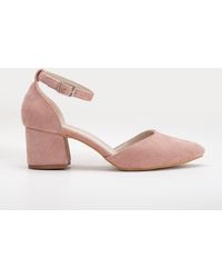 Forever & Always Shoes - Marcelle Low Block Heel Pumps - Lyst