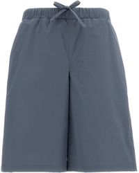 Rier - Light Elasticated Waist Cotton Bermuda - Lyst