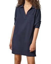 Lilla P - Split Neck Collared Dress - Lyst