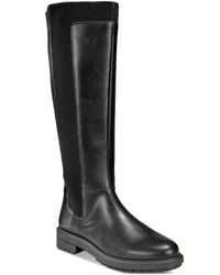 On 34th - Tamira Zipper Faux Leather Knee-High Boots - Lyst