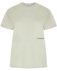 HINNOMINATE 売れ筋商品|||ヒノミネイト Tシャツ トップス レディース T-shirts White hinnominate T-Shirts in White | Lyst