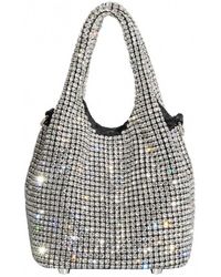 Melie Bianco - Thea Small Crystal Top Handle Bag - Lyst