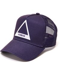 HVMAN - Triangle Logo Mesh Trucker Hat - Lyst