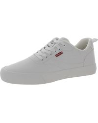 Levi's - Lance Faux Leather Perforated Casual And Fashion Sneakers - Lyst