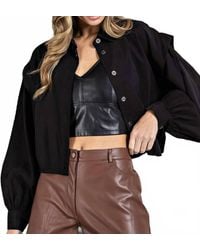 Eesome - Madison Button-Up Jacket - Lyst