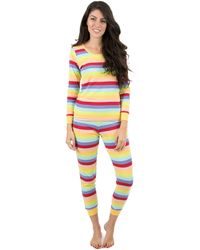 Leveret - Two Piece Cotton Pajamas Striped - Lyst
