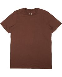 Rick Owens - Throat Cotton Level Short Sleeve T-shirt - Lyst
