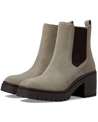 Blondo - Raquel Raqu01Sd Boots Suede Block Heel Ankle Htat226 - Lyst