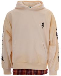 Barrow - Hooded Sweatshirt Washed Death - Lyst
