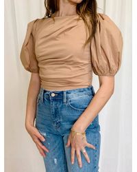 Olivaceous - Laced And Loaded Short Sleeve Top - Lyst