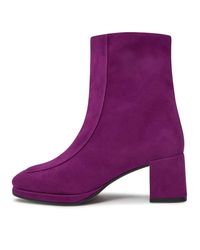 Gabor - Suede Ankle Boot - Lyst