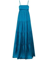 THE ROSE IBIZA - Formentera Silk Long Dress - Lyst