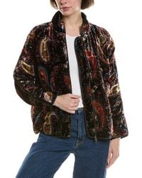 Johnny Was - Dolman Quilted Silk-Blend Jacket - Lyst