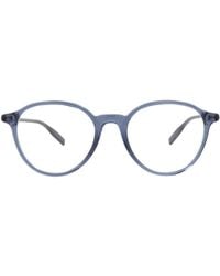 Montblanc - Round-Frame Recycled Acetate Optical Frames - Lyst