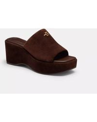 COACH - Phoebe Platform Sandal - Lyst