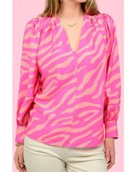 Ivy Jane - Mod Zebra Top - Lyst