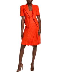 BGL - 2pc Linen-blend Blazer & Dress Set - Lyst