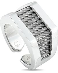 Charriol - Forever Stainless Steel Ring - Lyst