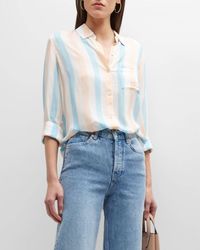 Rails - Josephine Striped Button-front Shirt - Lyst