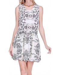 J joy - Bubble Hem Mini Dress - Lyst