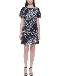 Jessica Howard - Petites Lace Short Mini Dress - Lyst