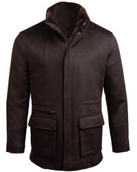 Kiton - Kired By Konew Cashmere-Mink Fur Overcoat - Lyst