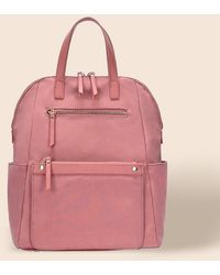 Fashnzfab - Solid Trolley Sleeve Backpack Bag - Lyst