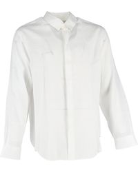 Giorgio Armani - Hidden Button Long Sleeve Shirt - Lyst