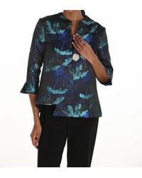 FRANK LYMAN - Floral Woven Jacket - Lyst