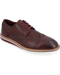 Vance Co. - Warrick Faux Leather Office Oxfords - Lyst