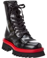 Ferragamo - Kira Leather Boot - Lyst
