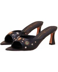 Chinese Laundry - Yarah Studded Heel Slide Sandals - Lyst