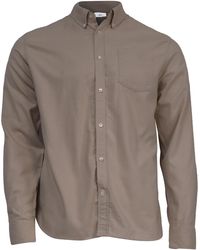 MR P. - Mr. P. Buttoned Long Sleeve Shirt With Pocket - Lyst