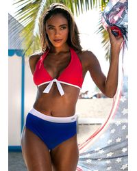 Lascana - High Waisted Bikini Bottom - Lyst