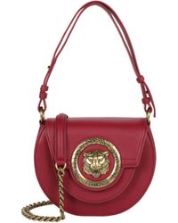 Just Cavalli - Icon Leather Shoulder Bag - Lyst