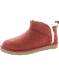 Koolaburra - Ultra Mini Faux Fur Lined Suede Winter & Snow Boots - Lyst