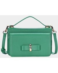 Fashnzfab - Solid Rectangle Tote Crossbody Bag - Lyst