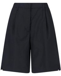 Laminar - Wool-Blend Elastic Waistband Shorts - Lyst