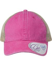 Infinity Her - Washed Mesh-Back Cap - Lyst