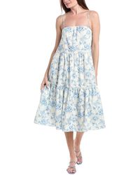 Solid & Striped - The Addison Midi Dress - Lyst