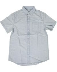 Saturdays NYC - Light Denim Short Sleeve Shirt - Crosby - Lyst
