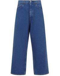 Marni - Hight Waist And Wide Leg Jeans - Lyst