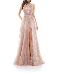 Colors Dress - A-Line Halter Prom Dress - Lyst