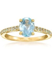 Ross-Simons - Sky Topaz Birthstone Ring - Lyst