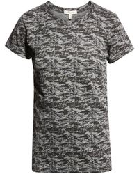 Rag & Bone - All Over Camo Cotton Short Sleeve T-shirt - Lyst