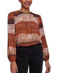 Bella Dahl - Elastic Shirred Top - Lyst